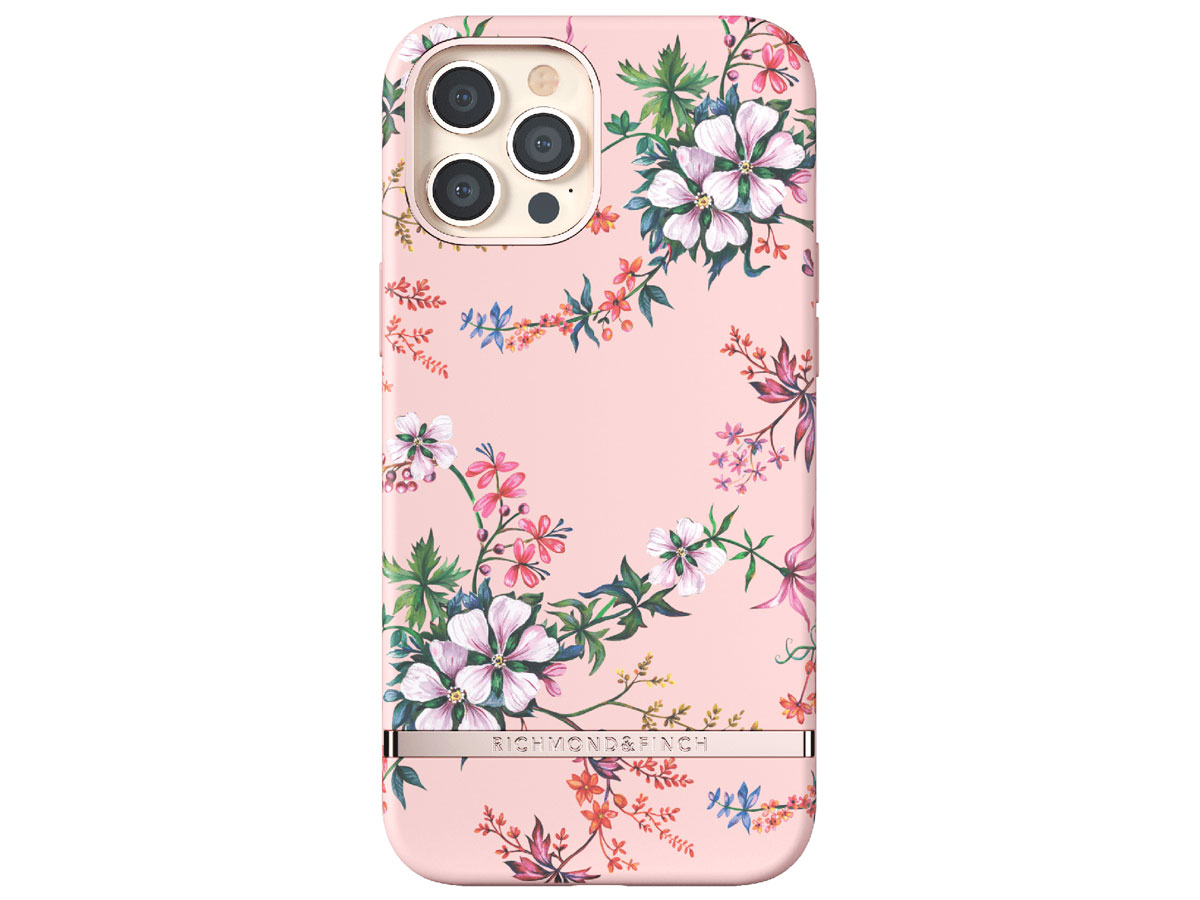 Richmond & Finch Pink Blooms Case - iPhone 12/12 Pro hoesje