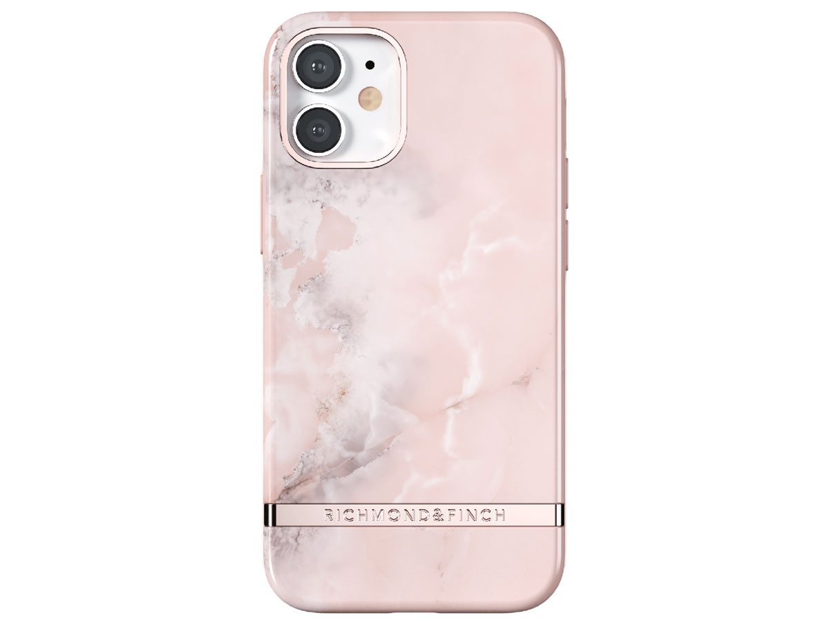 Richmond & Finch Pink Marble Case - iPhone 12/12 Pro hoesje