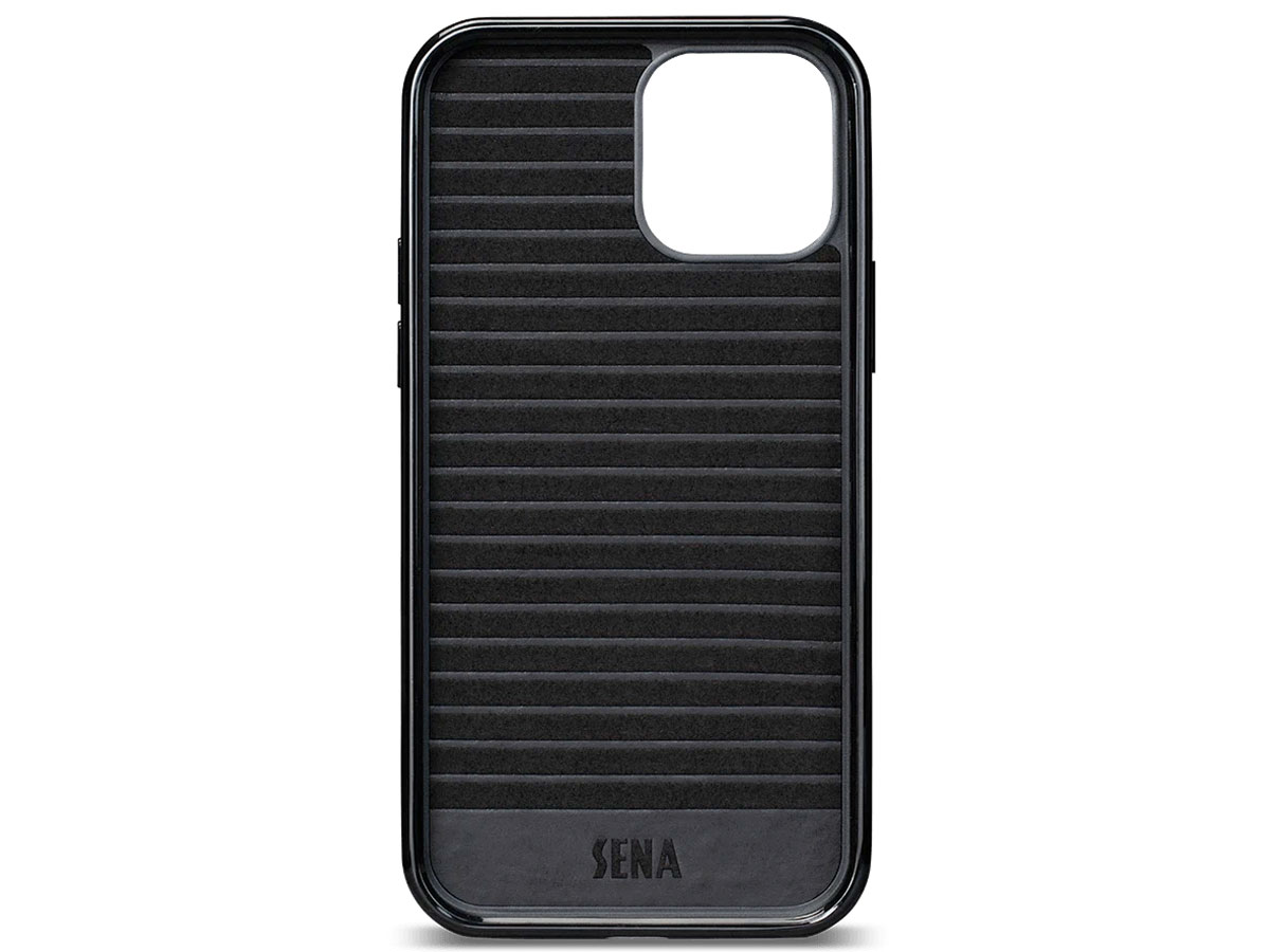 Sena Lugano Wallet Bruin - iPhone 12/12 Pro Hoesje Leer