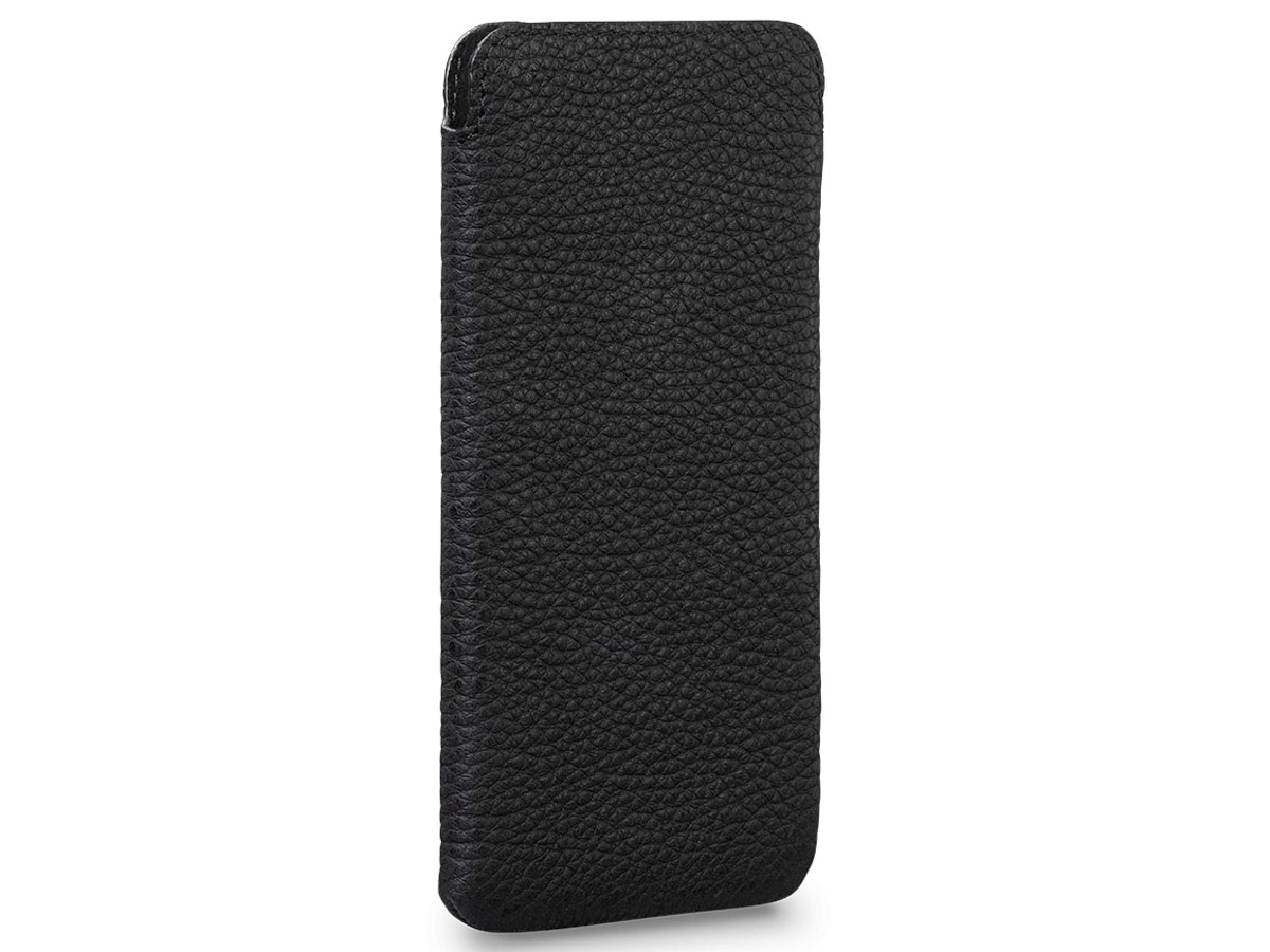 Sena Ultraslim Sleeve Zwart Leer - iPhone 12/12 Pro hoesje