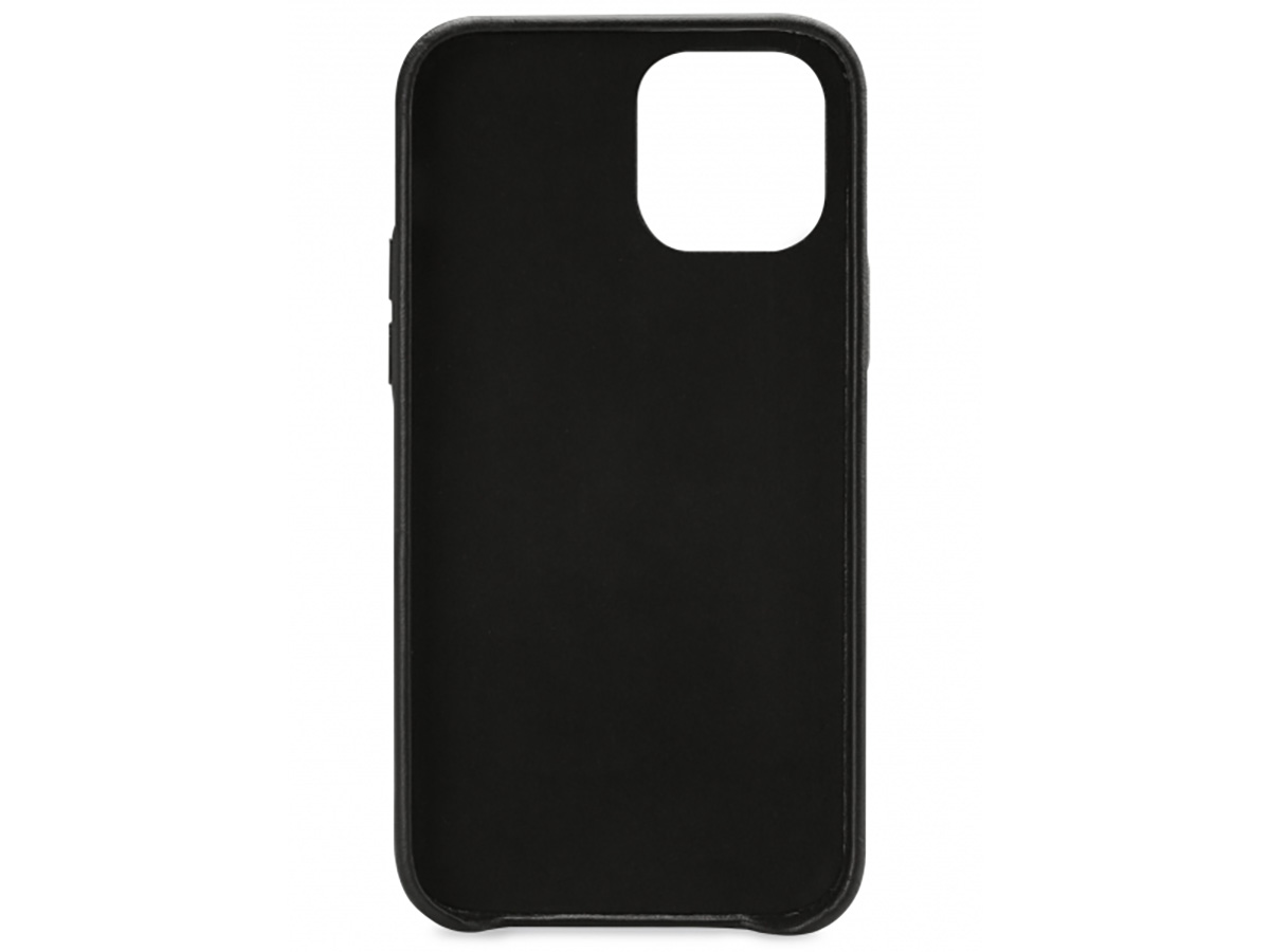 Senza Desire Card Case Zwart - iPhone 12/12 Pro hoesje Leer