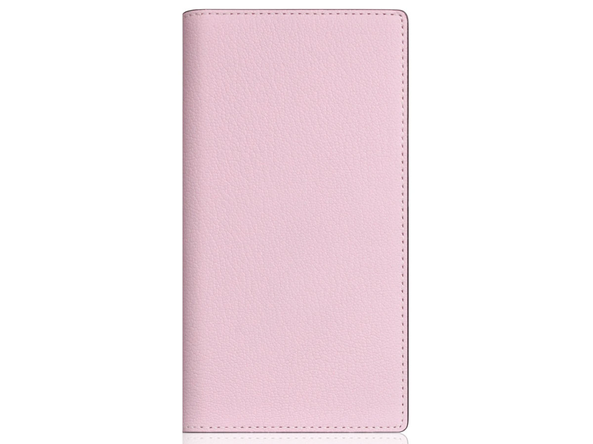 SLG Design D9 Chevere Sully Leer Roze - iPhone 12/12 Pro hoesje