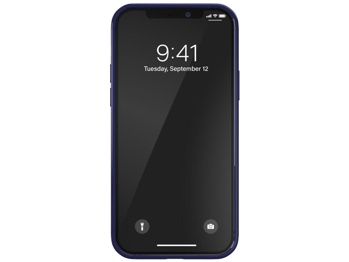 Superdry Bio Snap Case Blauw - iPhone 12/12 Pro hoesje