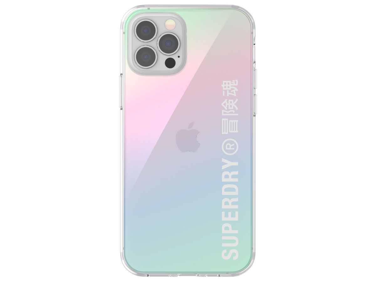 Superdry Snap Case Holographic - iPhone 12/12 Pro hoesje
