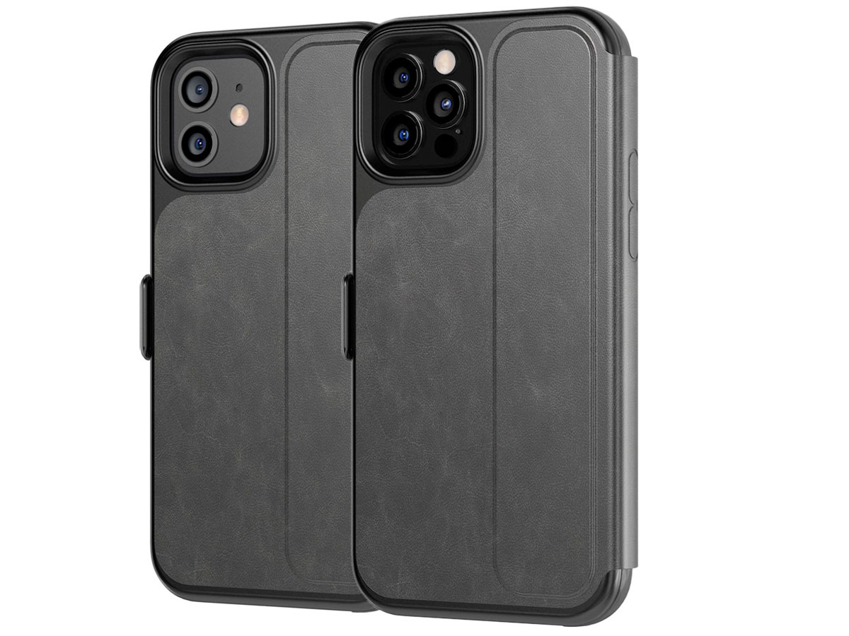 Tech21 Evo Wallet Case Zwart - iPhone 12/12 Pro hoesje