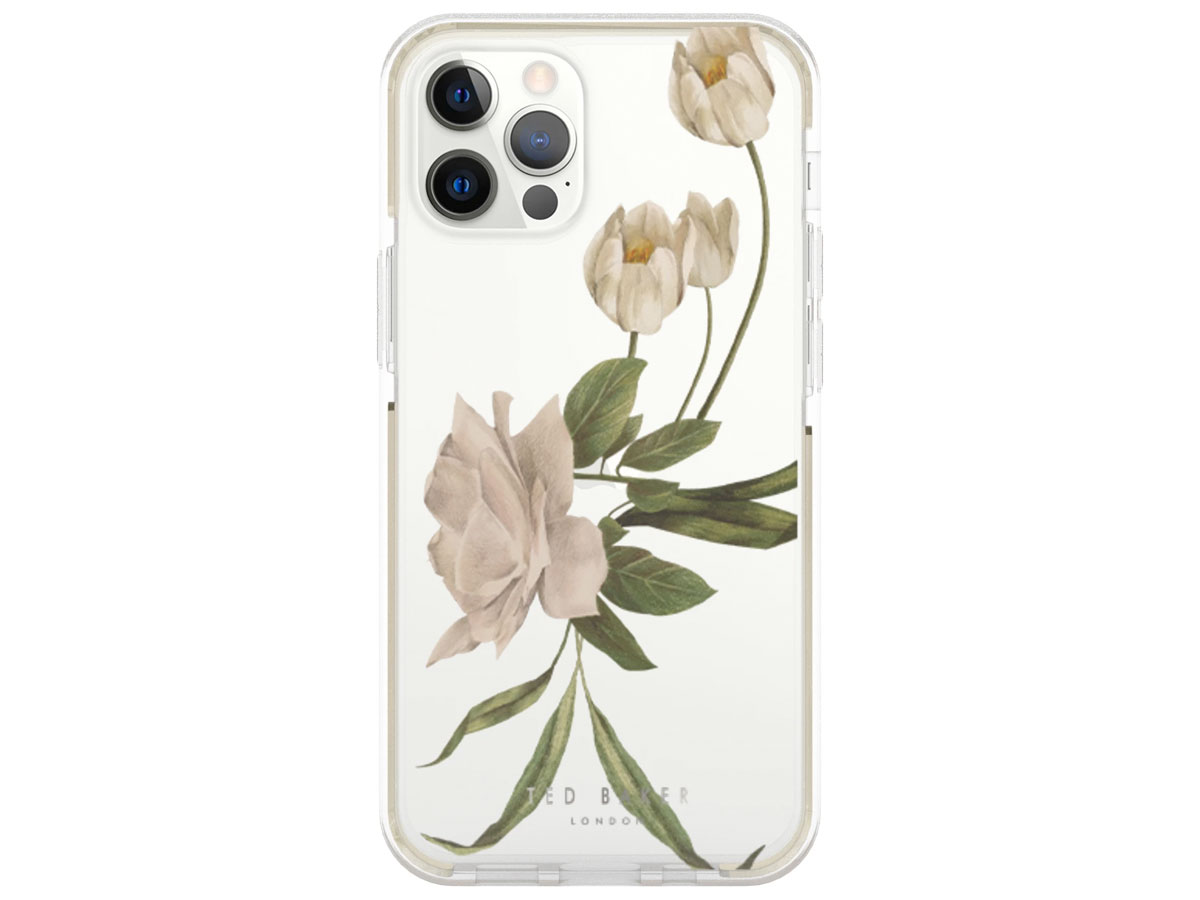 Ted Baker Elderflower Anti-Shock Case - iPhone 12 / 12 Pro Hoesje