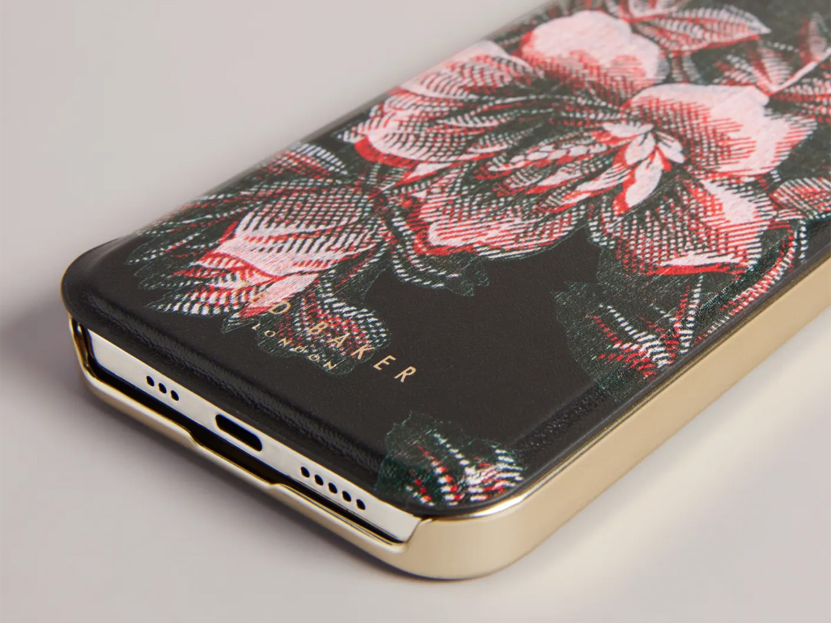 Ted Baker Fiolla Mirror Folio Case - iPhone 12/12 Pro Hoesje