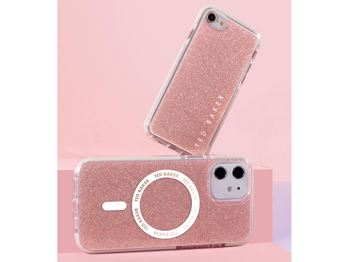 Ted Baker Glitsie Anti-Shock MagSafe Case - iPhone 12/12 Pro Hoesje