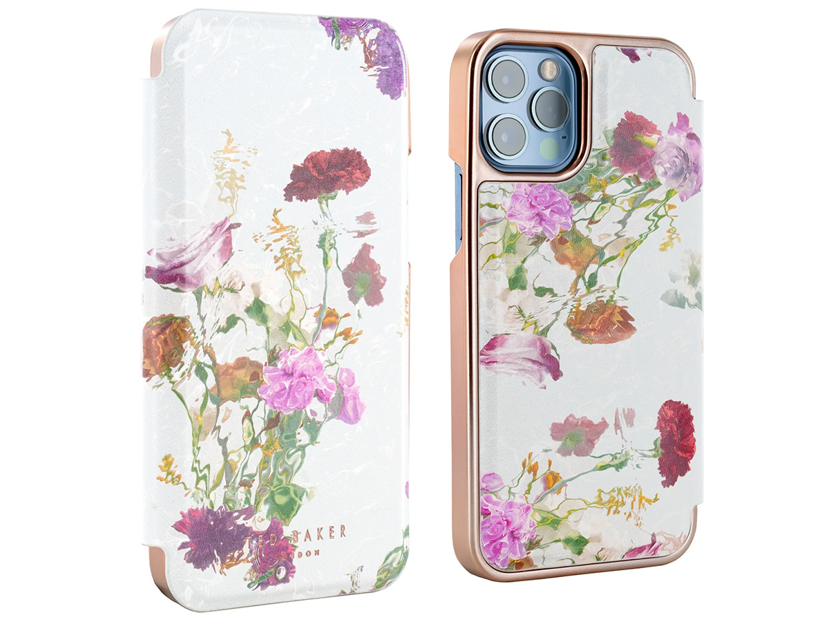 Ted Baker Gwladus Mirror Folio Case - iPhone 12/12 Pro Hoesje