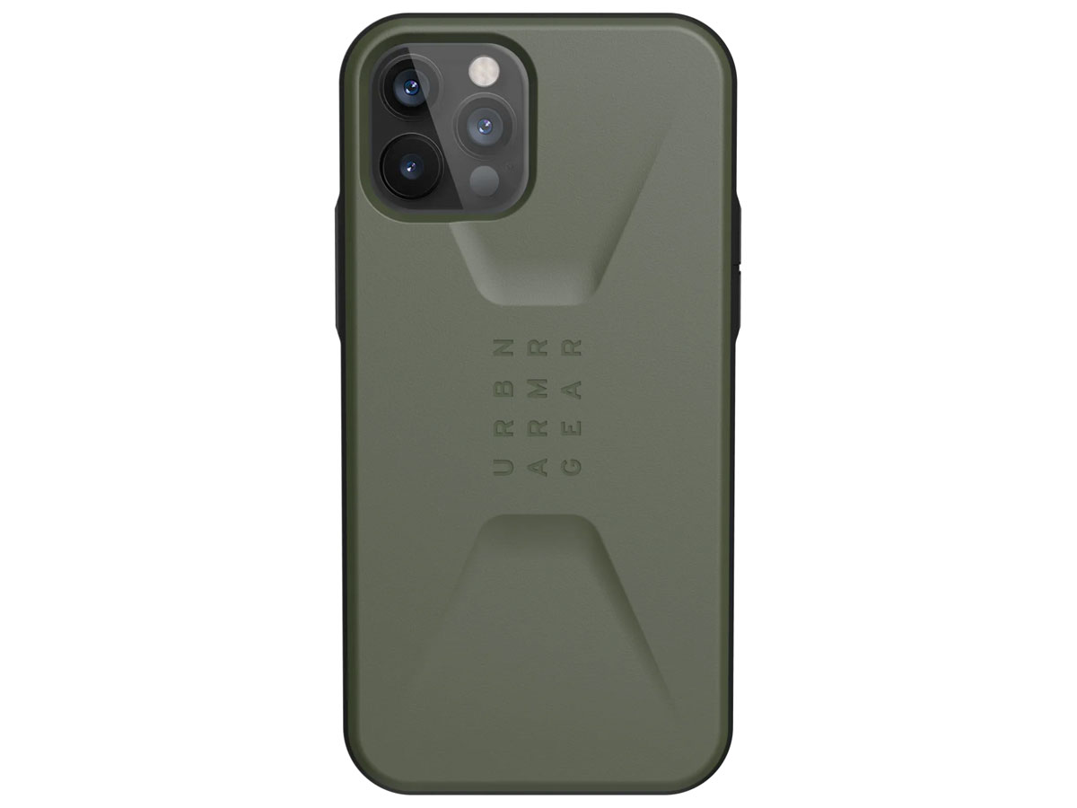 Urban Armor Gear Civilian Groen - iPhone 12/12 Pro hoesje
