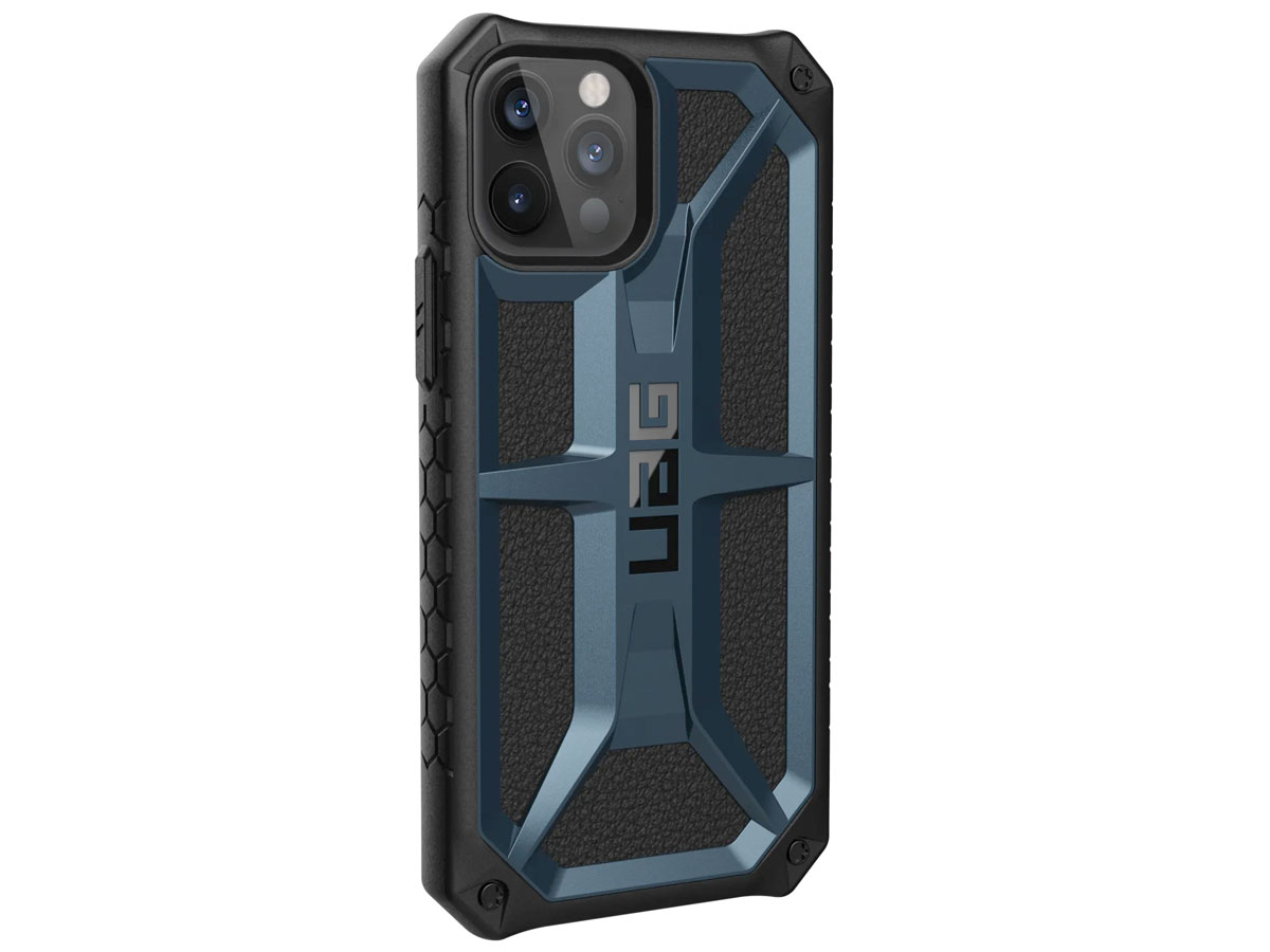 Urban Armor Gear Monarch Case Blauw - iPhone 12/12 Pro hoesje