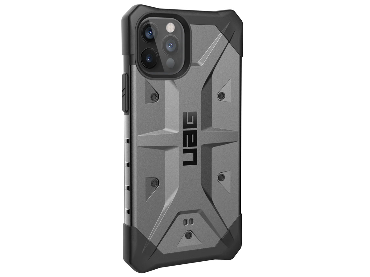 Urban Armor Gear Pathfinder Case Zilver - iPhone 12/12 Pro hoesje