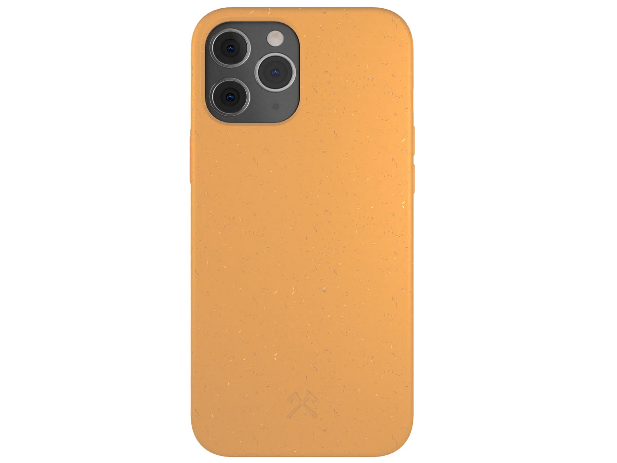Woodcessories Bio Case Oranje - Eco iPhone 12/12 Pro hoesje
