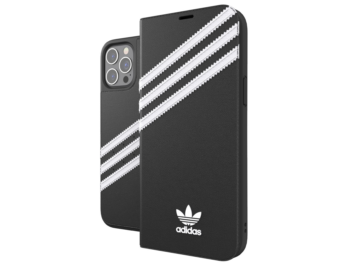 Adidas Originals Booklet Case - iPhone 12 Pro Max hoesje Zwart