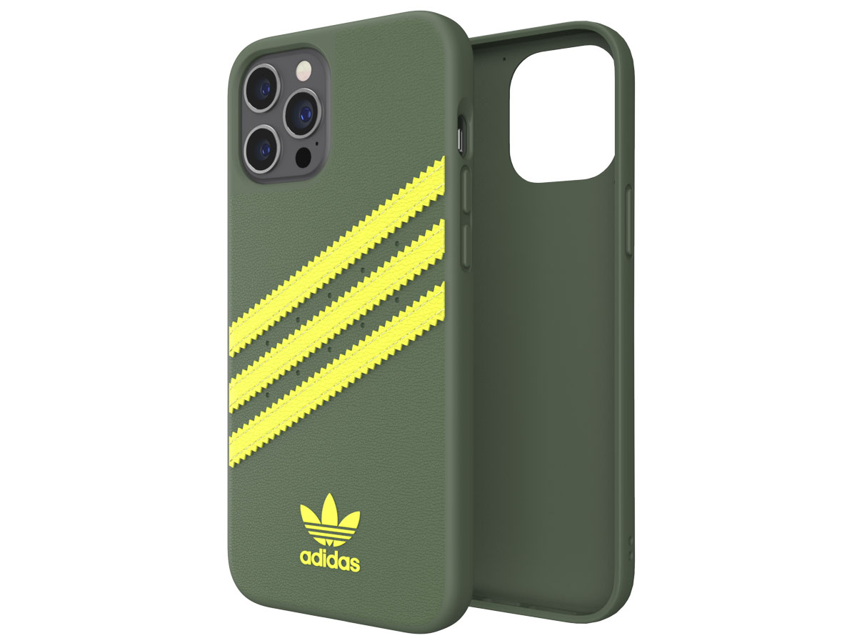 Opgewonden zijn ergens Heer Adidas Originals Case Groen | iPhone 12 Pro Max hoesje