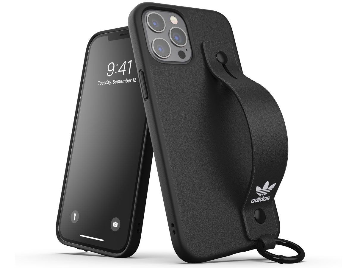 Adidas Originals Handstrap Case Zwart - iPhone 12 Pro Max hoesje