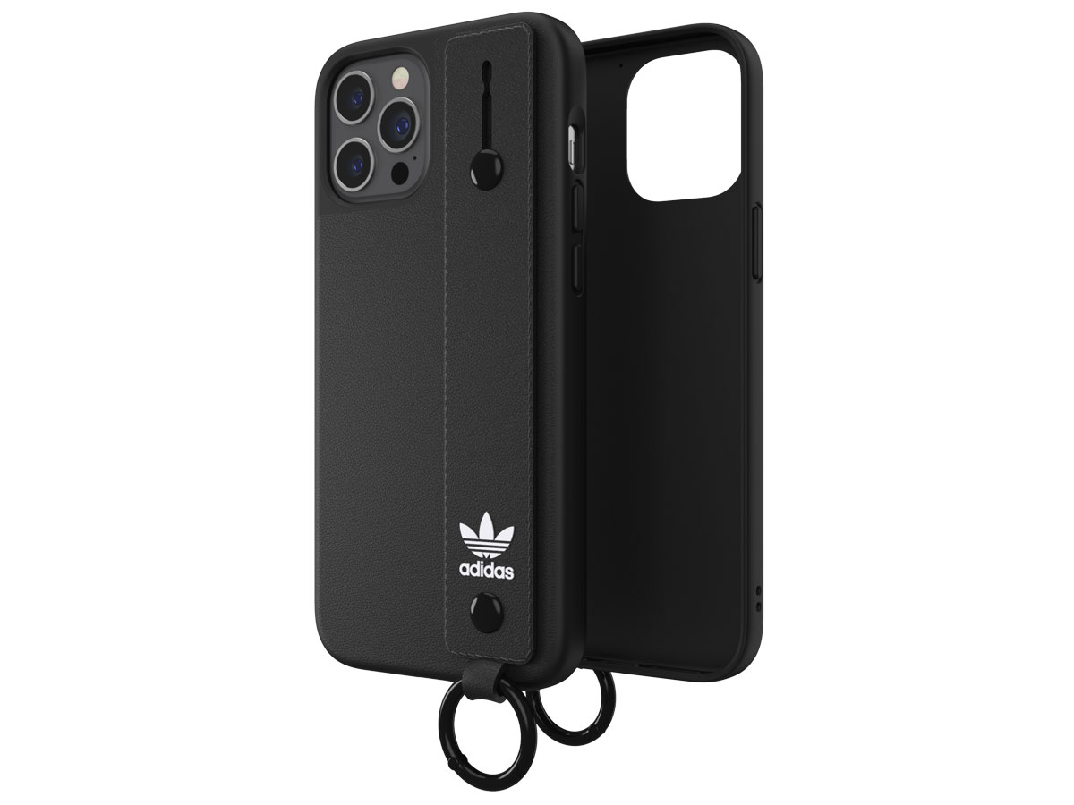 Adidas Originals Handstrap Case Zwart - iPhone 12 Pro Max hoesje