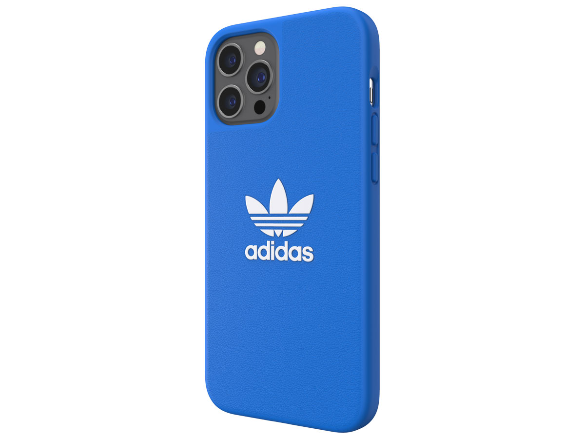 Adidas Originals Logo Case Blauw - iPhone 12 Pro Max hoesje