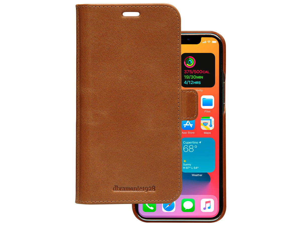 dbramante1928 Lynge Folio Tan - iPhone 12 Pro Max Hoesje Leer