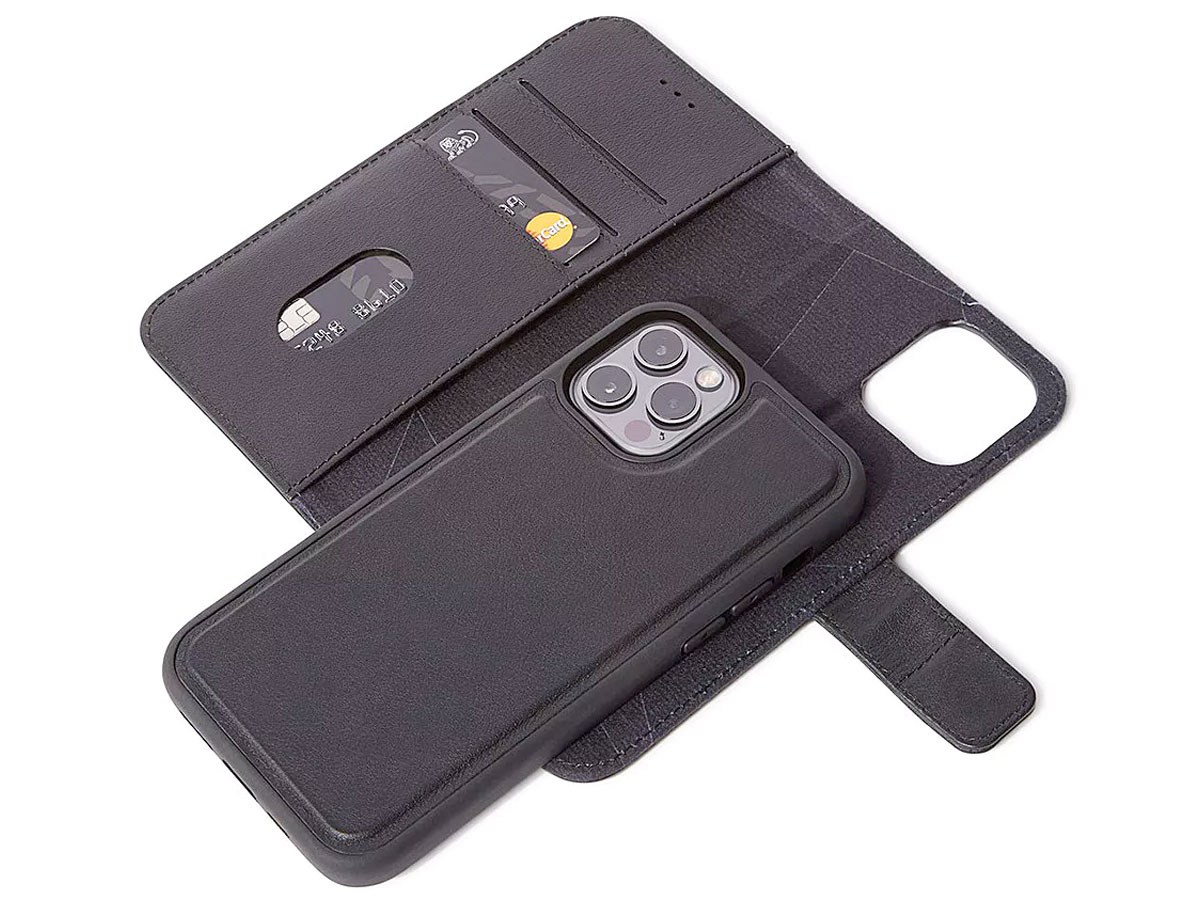 Decoded Detachable Wallet Case Zwart - iPhone 12 Pro Max hoesje