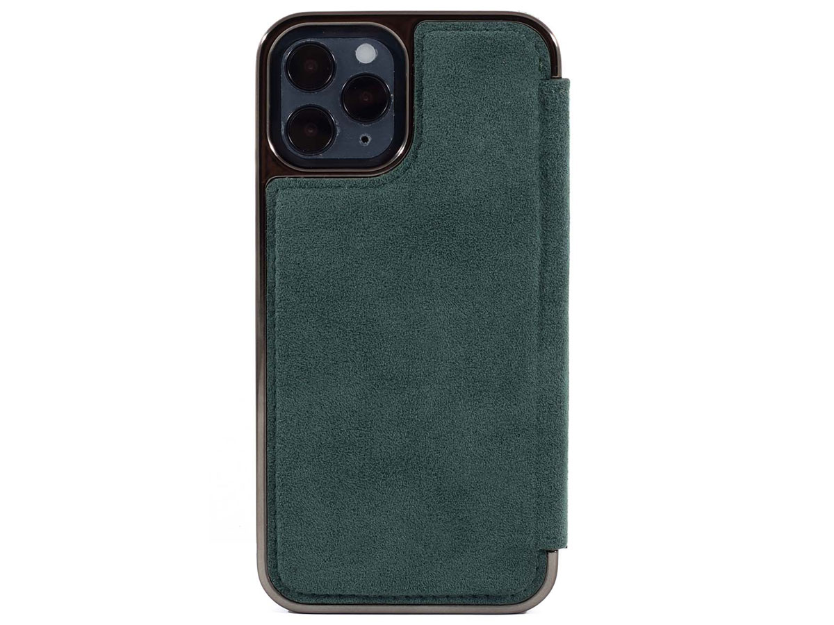 Greenwich Blake Alcantara Folio Sage - iPhone 12 Pro Max Hoesje