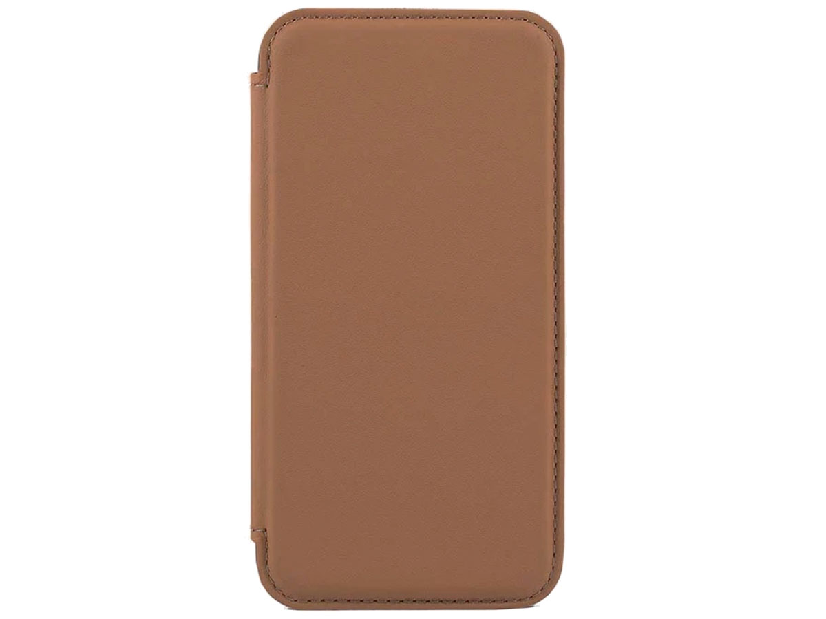 Greenwich Blake Leather Folio Saddle - iPhone 12 Pro Max Hoesje