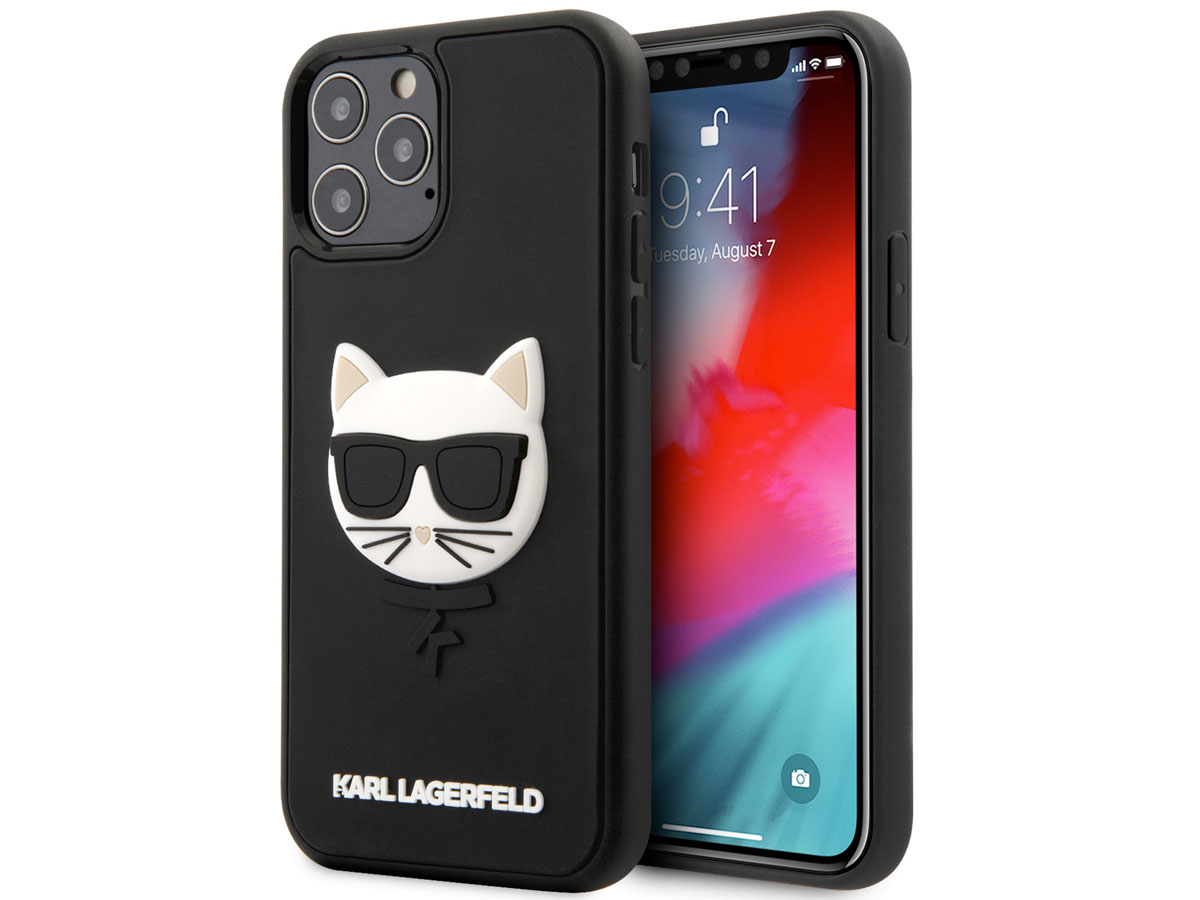 Karl Lagerfeld Choupette 3D Case - iPhone 12 Pro Max hoesje