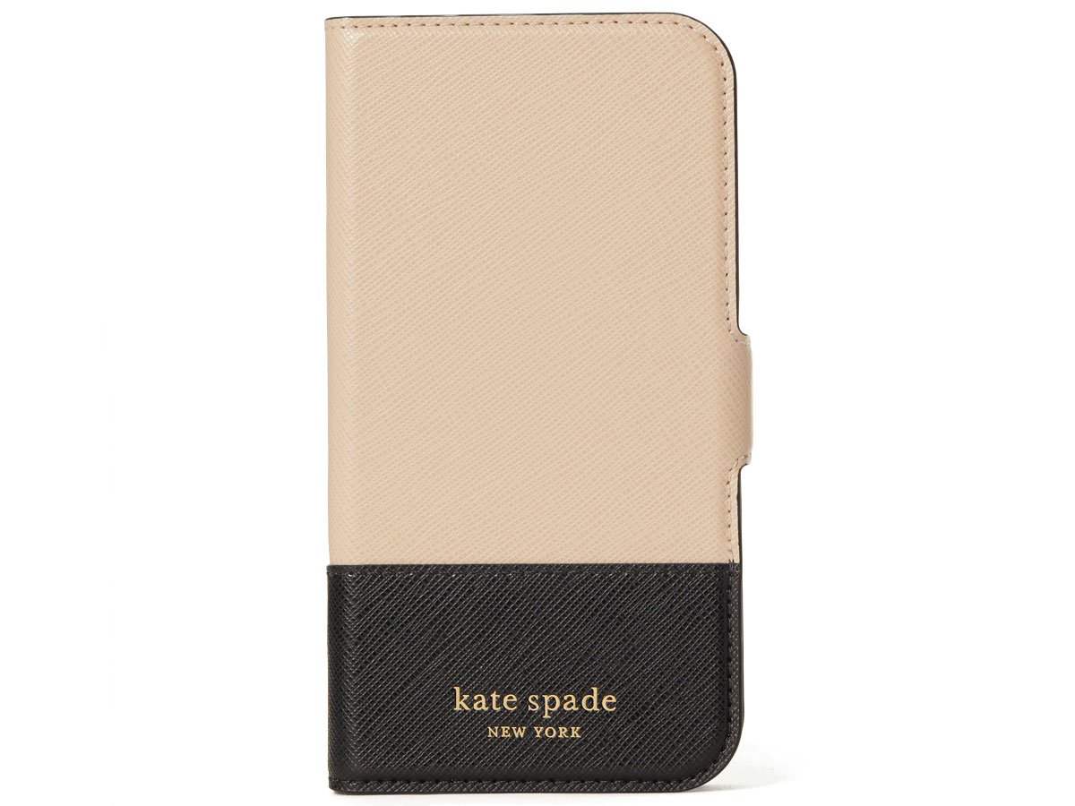 Kate Spade Spencer Mag Folio Zwart - iPhone 12 Pro Max Hoesje Uitneembaar