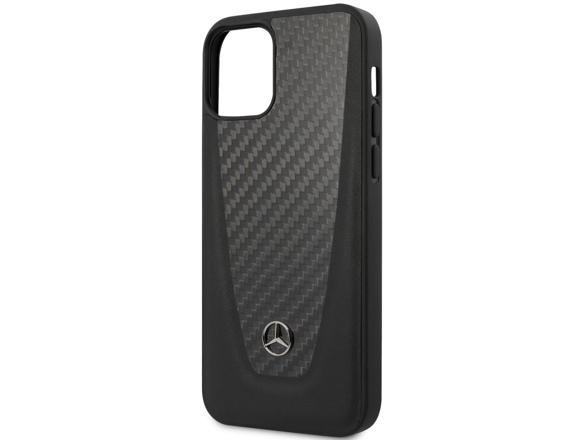 Mercedes-Benz Dynamic Line Leather Case - iPhone 12 Pro Max hoesje