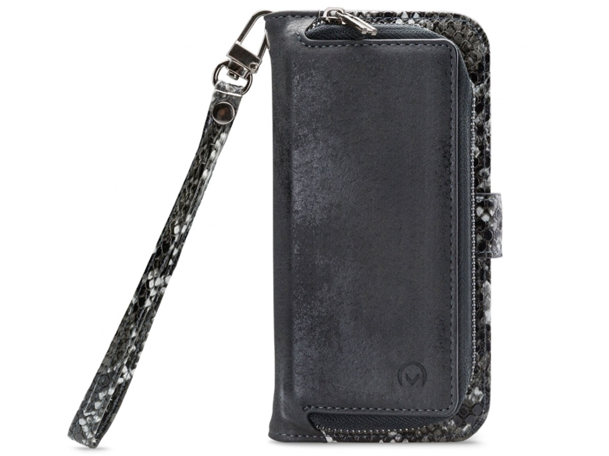 Mobilize 2in1 Magnet Zipper Case Black Snake - iPhone 12 Pro Max hoesje