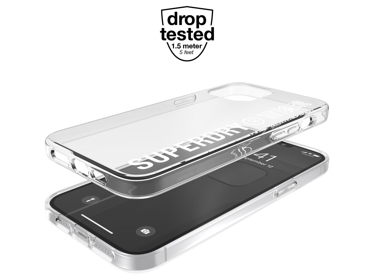 Superdry Snap Case Clear - iPhone 12 Pro Max hoesje