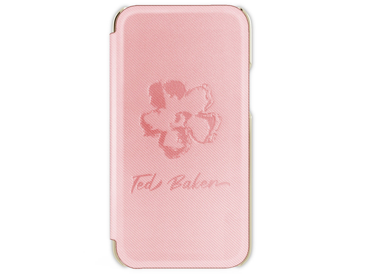 Ted Baker Magnolia Mirror Folio Case Roze - iPhone 12 Pro Max Hoesje