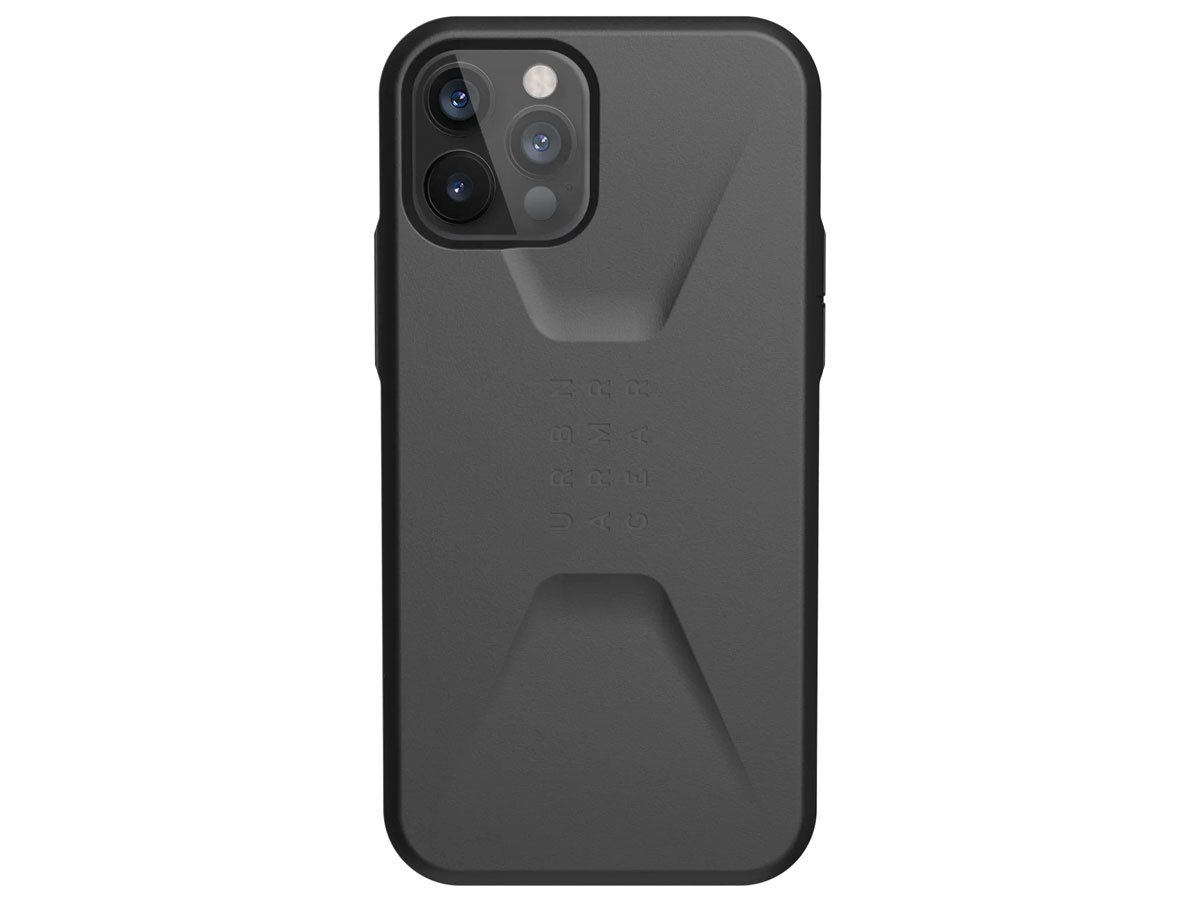 Urban Armor Gear Civilian Zwart - iPhone 12 Pro Max hoesje