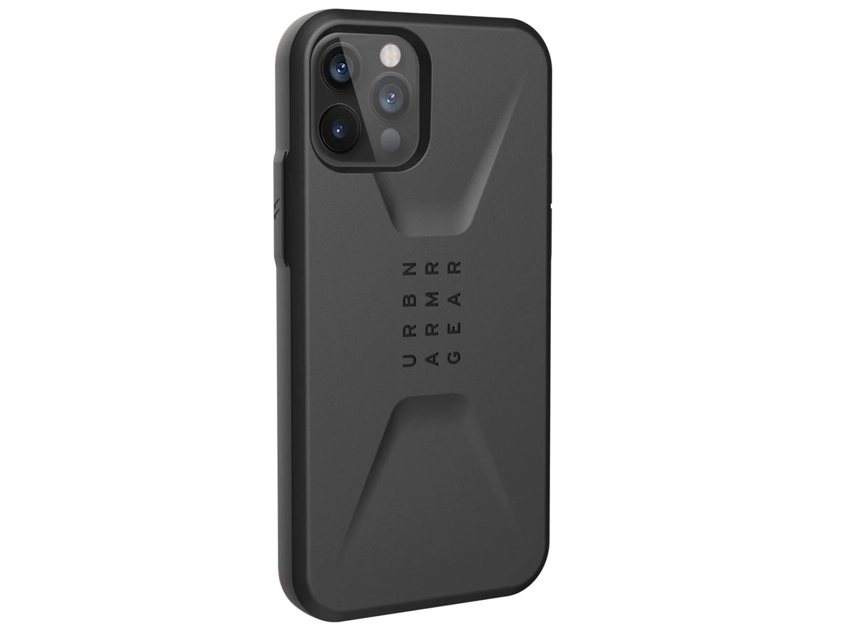 Urban Armor Gear Civilian Zwart - iPhone 12 Pro Max hoesje