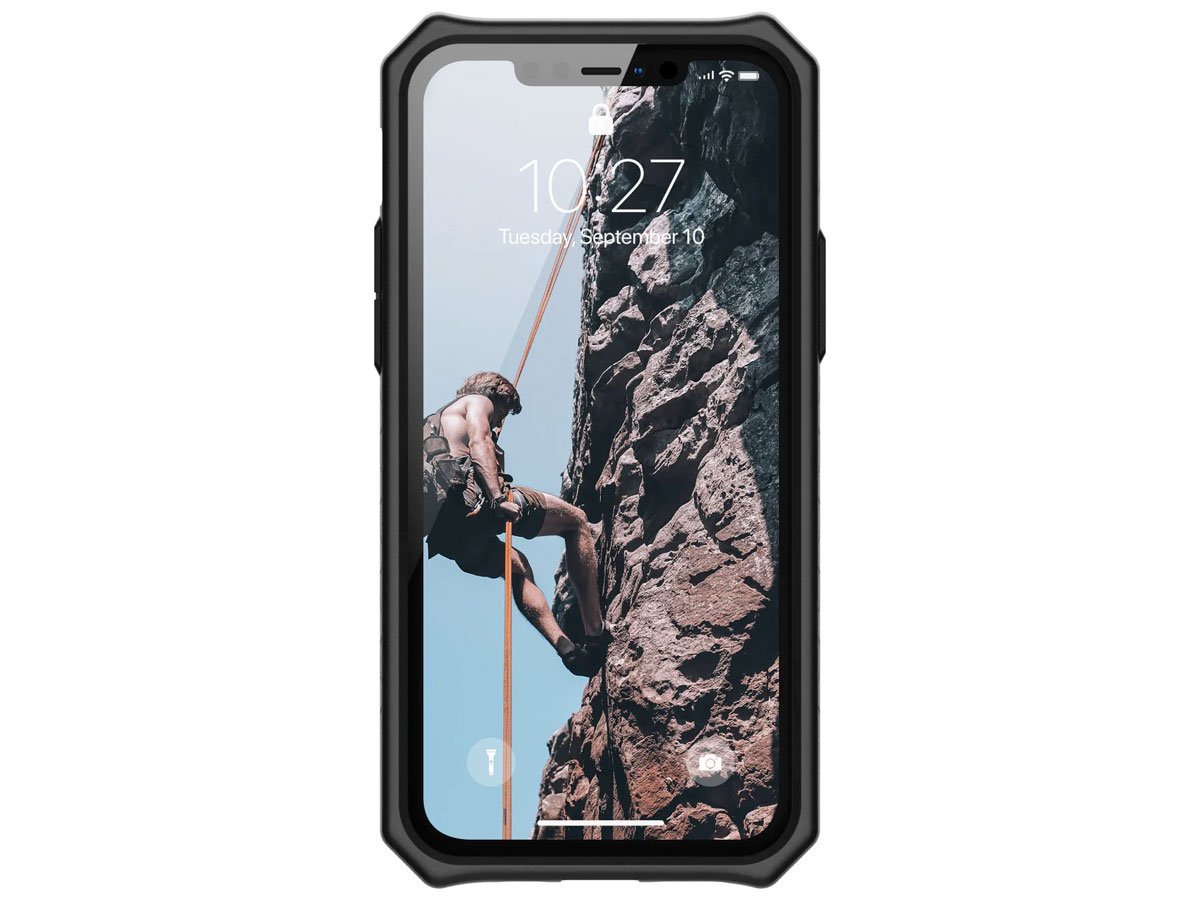 Urban Armor Gear Monarch Case Zwart - iPhone 12 Pro Max hoesje