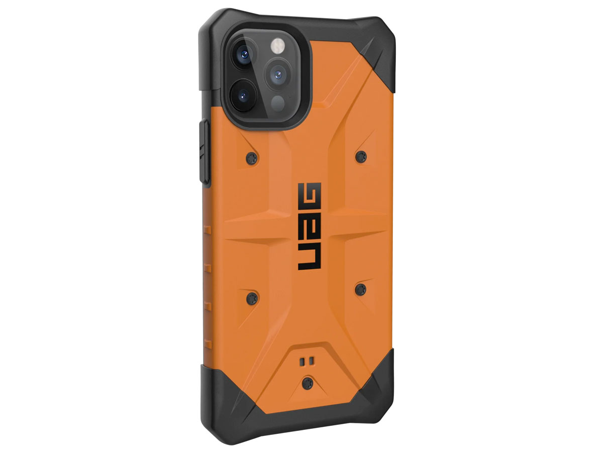 Urban Armor Gear Pathfinder Case Oranje - iPhone 12 Pro Max hoesje