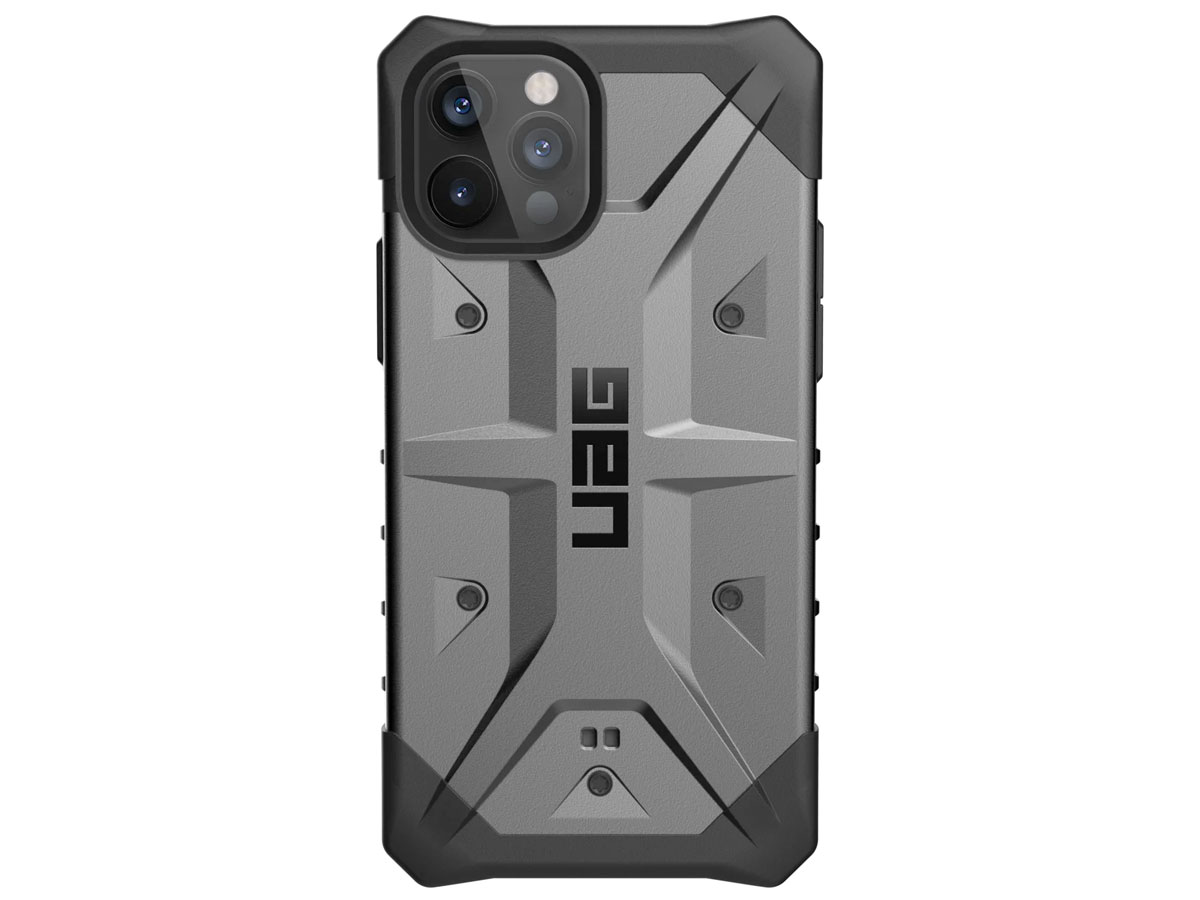 Urban Armor Gear Pathfinder Case Zilver - iPhone 12 Pro Max hoesje