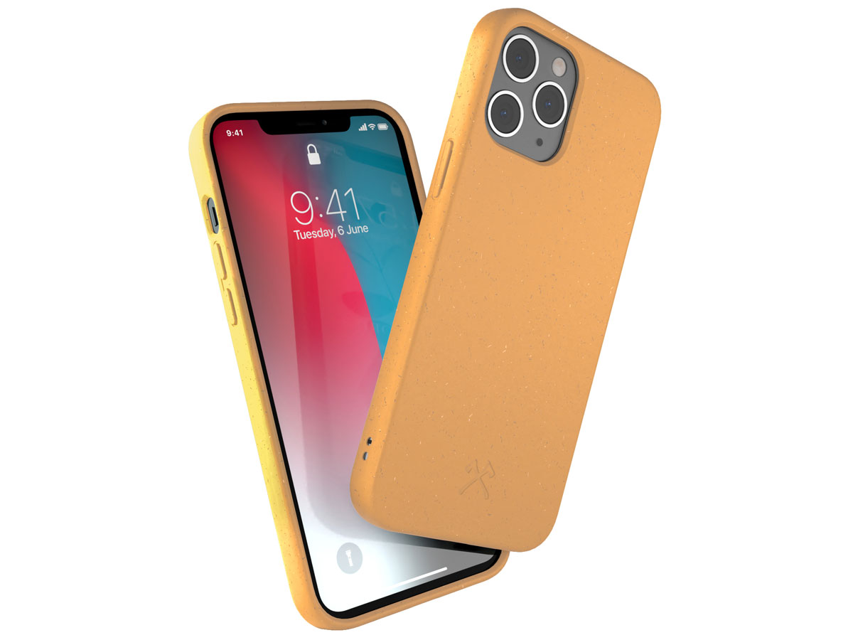 Woodcessories Bio Case Oranje - Eco iPhone 12 Pro Max hoesje