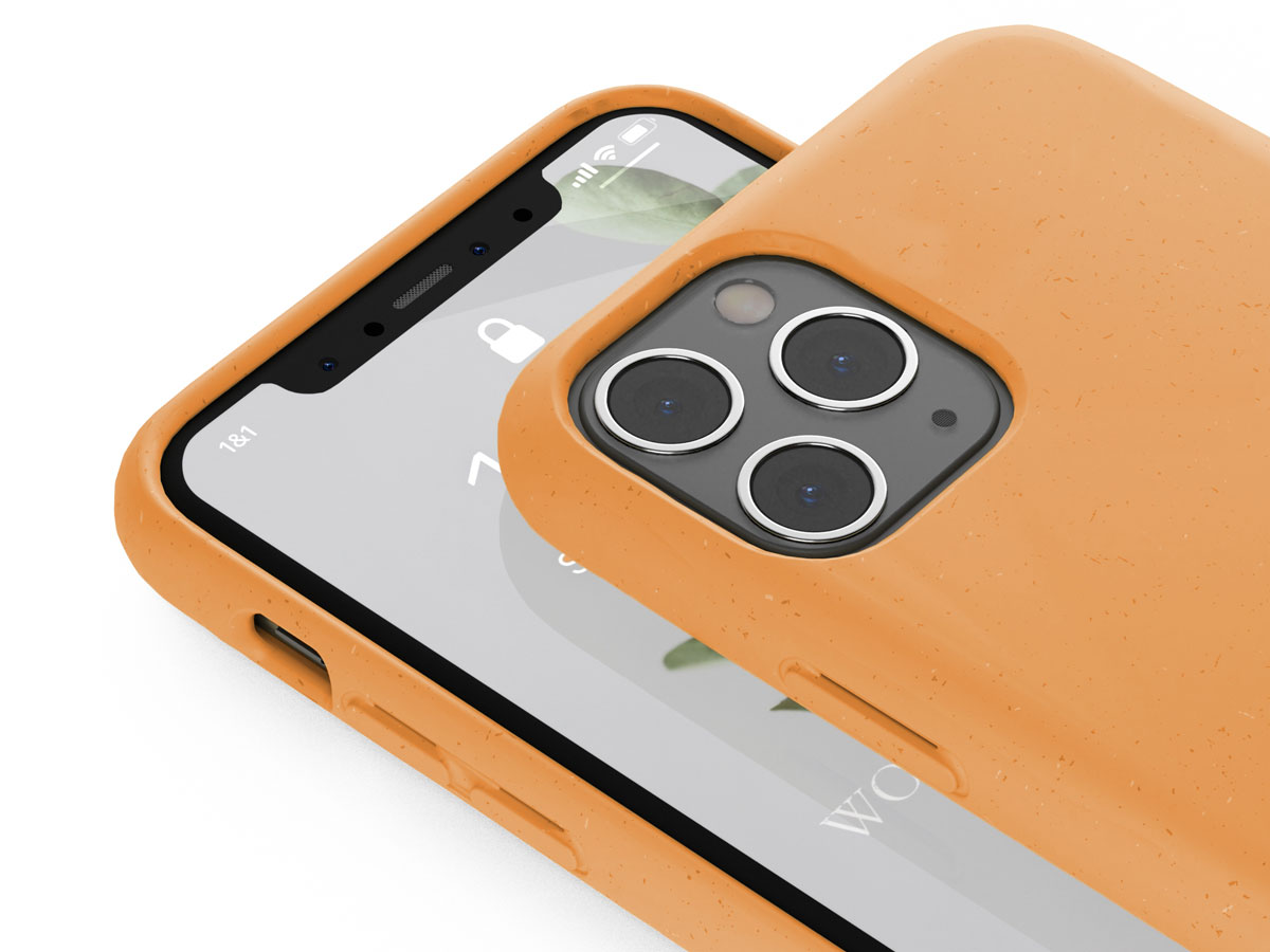 Woodcessories Bio Case Oranje - Eco iPhone 12 Pro Max hoesje