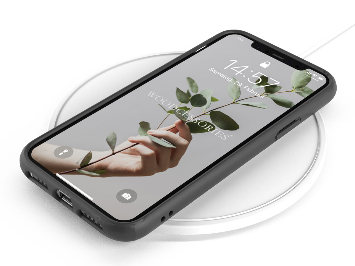 Woodcessories Bio Case Zwart - Eco iPhone 12 Pro Max hoesje