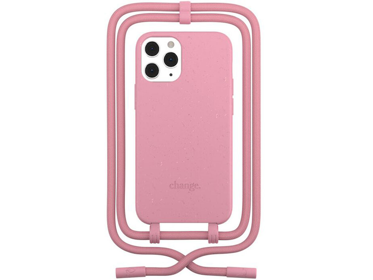 Woodcessories Change Case Roze - Eco iPhone 12 Pro Max hoesje