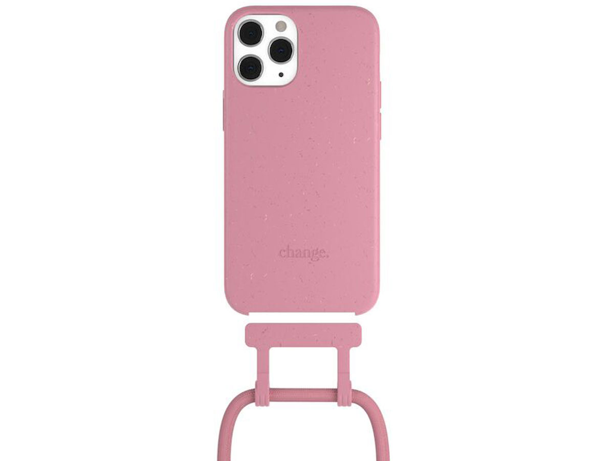Woodcessories Change Case Roze - Eco iPhone 12 Pro Max hoesje