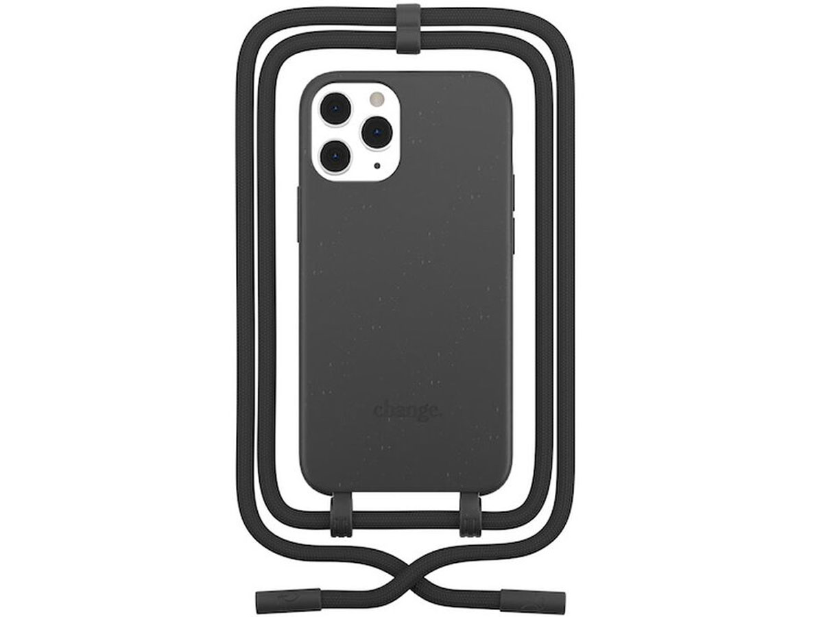 Woodcessories Change Case Zwart - Eco iPhone 12 Pro Max hoesje
