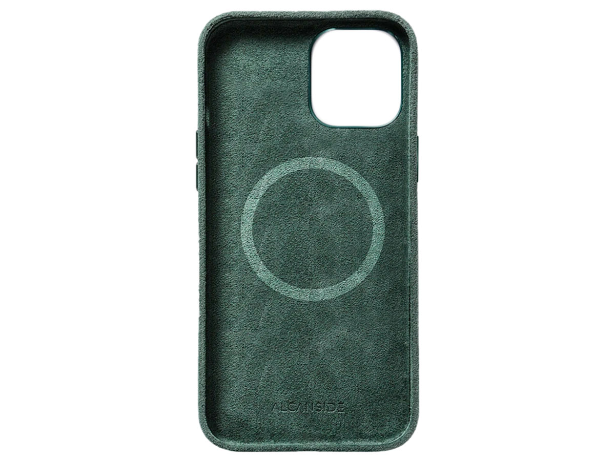 Alcanside Alcantara MagSafe Case Groen - iPhone 13 hoesje