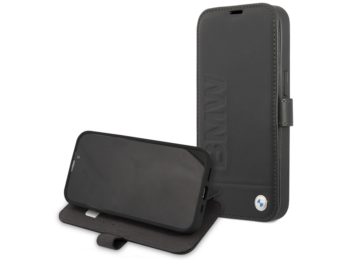 BMW Signature Leather Folio Case - iPhone 13 Hoesje Leer