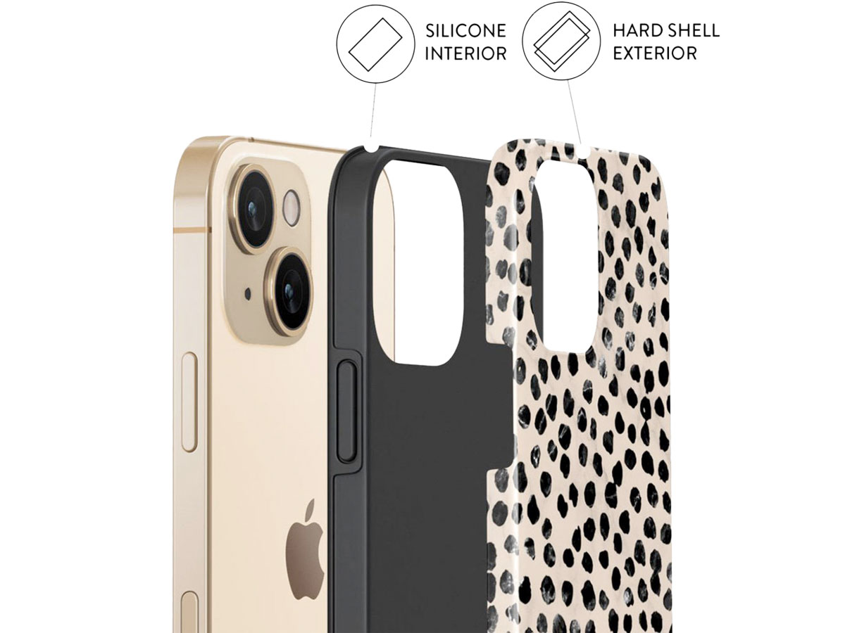 Burga Tough Case Almond Latte - iPhone 13 Hoesje