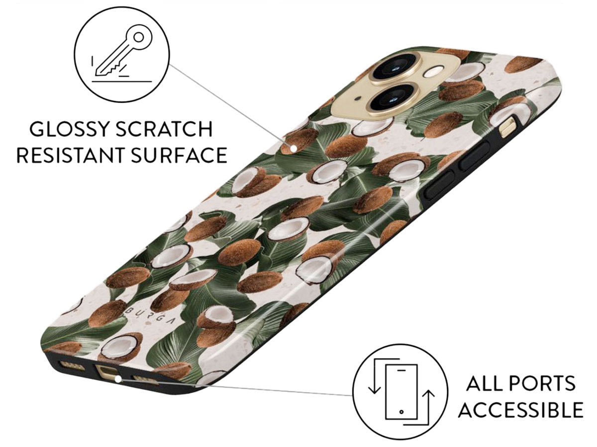 Burga Tough Case Coconut Crush - iPhone 13 Hoesje