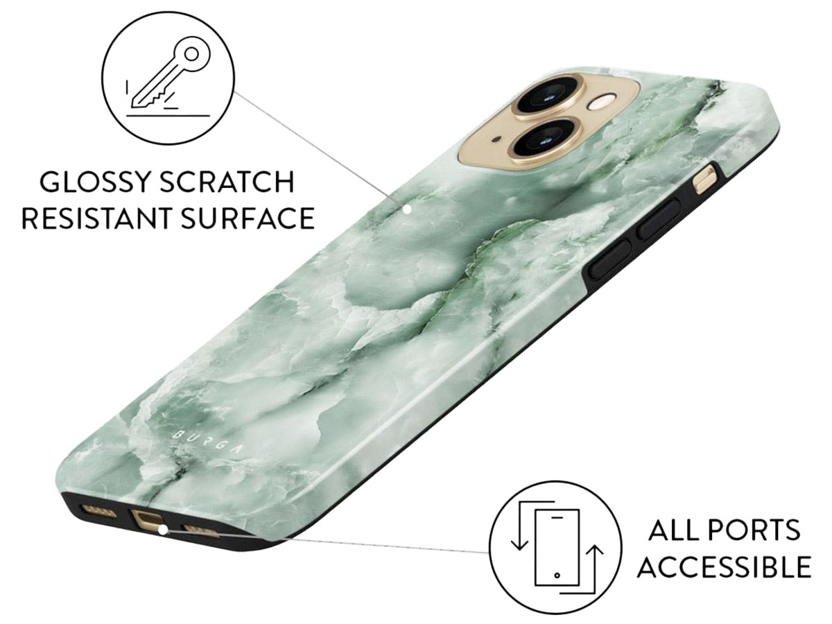 Burga Tough Case Pistachio Cheesecake - iPhone 13 Hoesje