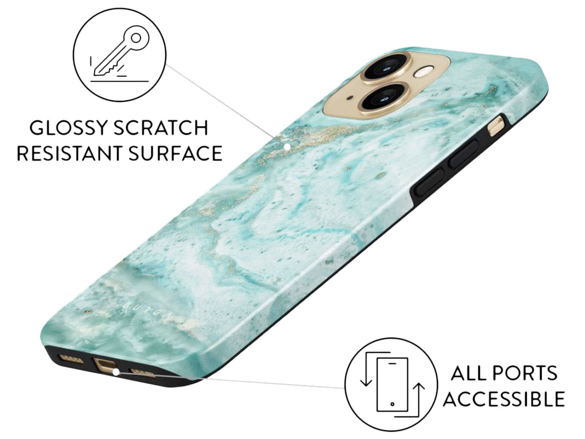 Burga Tough Case Uluwatu Waves - iPhone 13 Hoesje