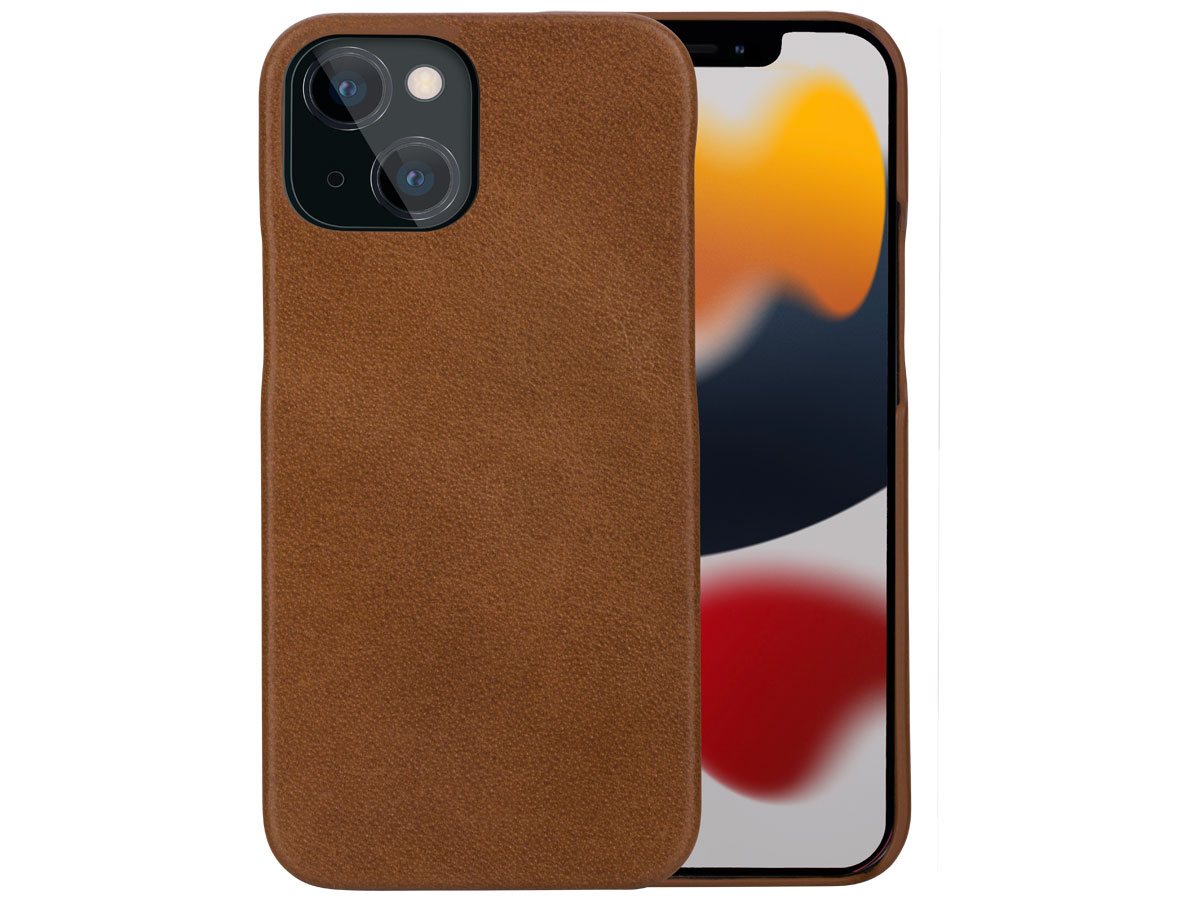 dbramante1928 Lynge 2in1 Case Tan - iPhone 13 Hoesje Leer